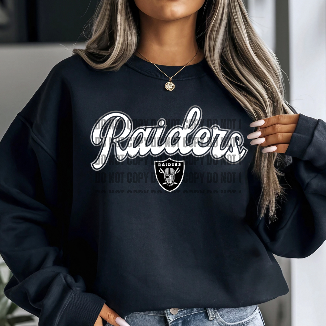 Cursive Football V4 DTF