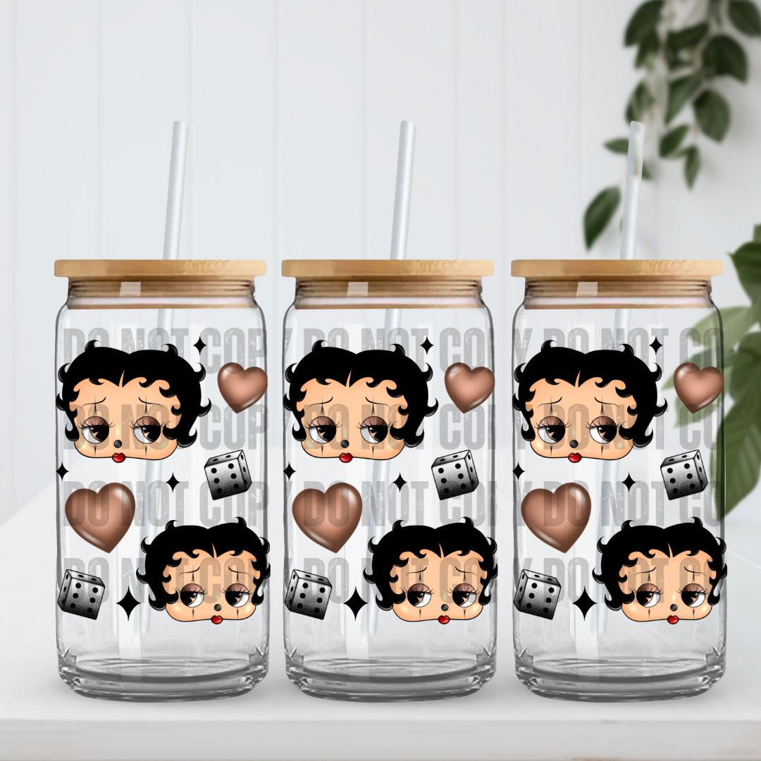 UVDTF: Betty Brown Hearts Wrap